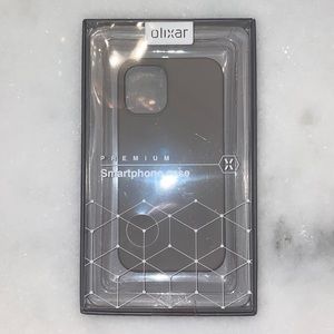 Grey Olixar Iphone 12 mini case